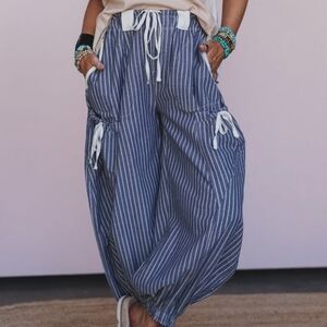 Three Bird Nest Striped Jogger Pants